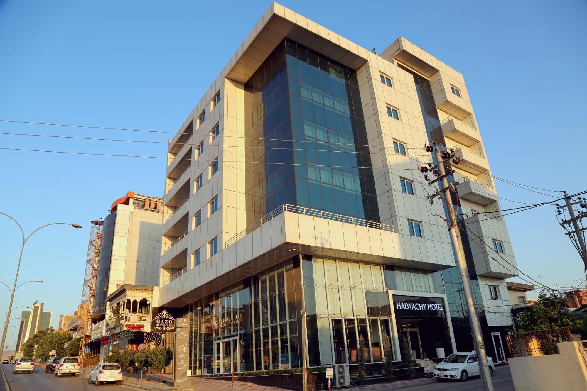 Hotel Halwachy スレイマニヤ エクステリア 写真